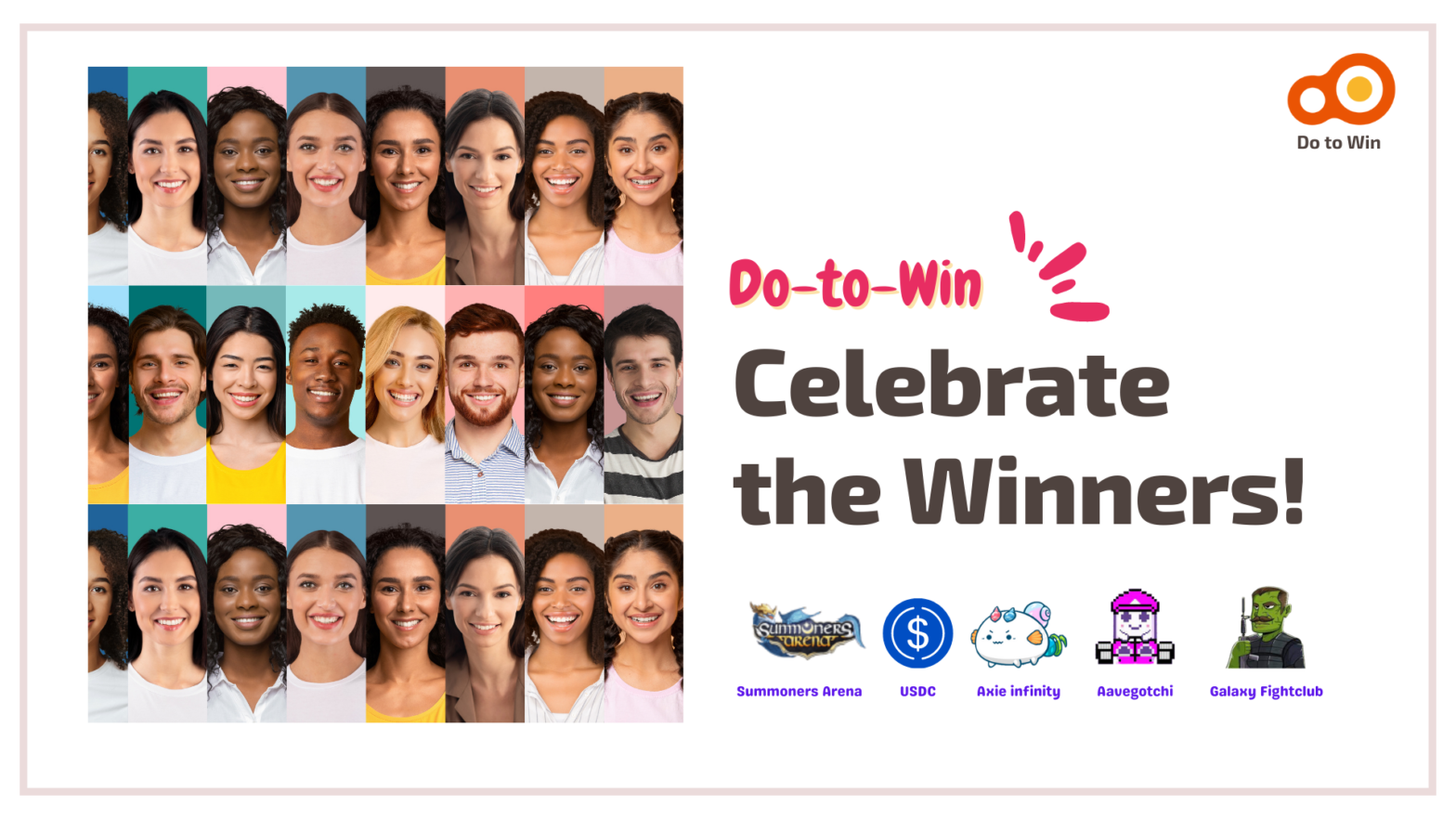 Celebrate Do-to-Win Winners
