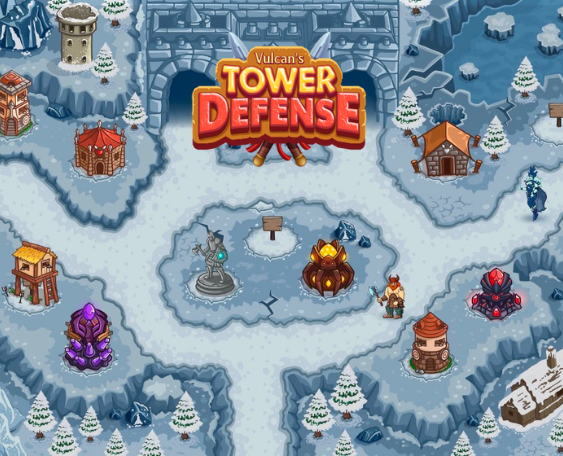 Hot NFT Games | Vulcan Tower Defense
